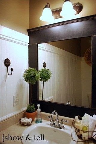 Framed Mirror Diy Home Decor Home Mirror Frame Diy