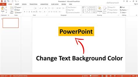 How To Add Background Color To Text In Powerpoint Youtube