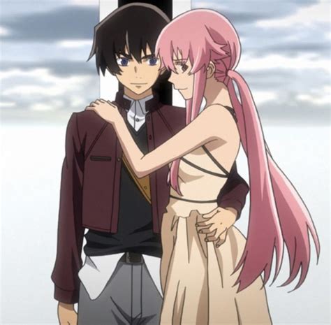 Yukki And Yuno In 2024 Mirai Nikki Yuno Gasai Yuno