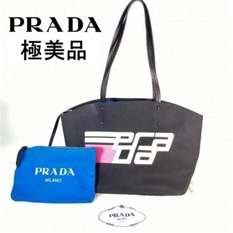 季節のおすすめ商品 ⭐️極美品⭐️prada ニューロゴキャンバストートバッグ ポーチ付き レディース Harusui Ciao Jp