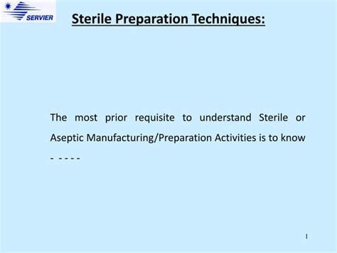 STERILE PREPARATION TECHNIQUES - F.ppt