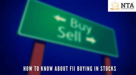 How To Know About Fii Buying Stocks How To Find Out Fii Buying Stocks