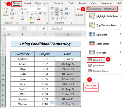 How To Use Ageing Formula For 30 60 90 Days In Excel 5 Effective Ways