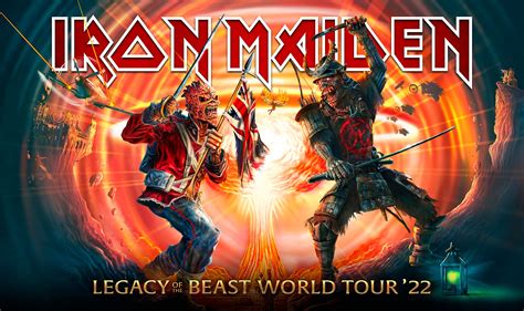 Iron Maiden Announce 2022 North American Tour The Rock Revival