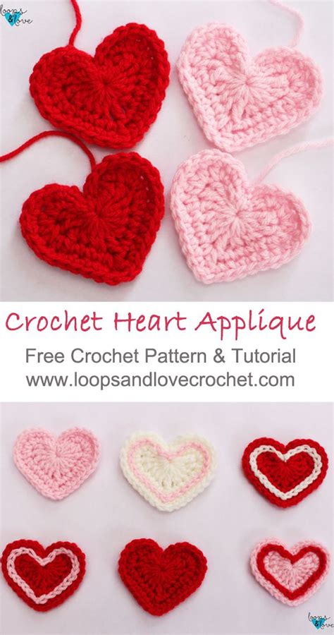 Easy Crochet Hearts Artofit