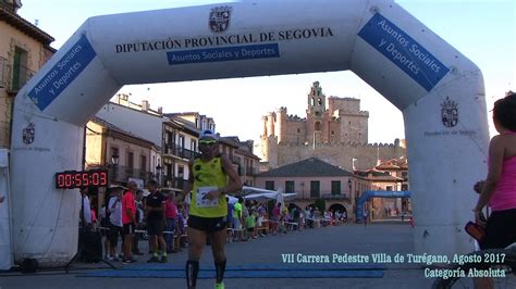 VI Carrera Pedestre Villa de Turégano 2017 Categoría Absoluta hasta 58