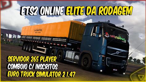 ETS2 1 47 BOTANDO PRESSÃO NO VOLVO FH NA GRANEL COMBOIO MAPA ELITE DA