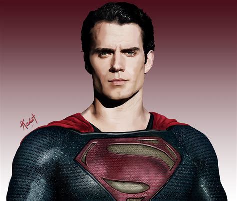 Henry Cavill - Man of Steel by AkiRahmat on Newgrounds