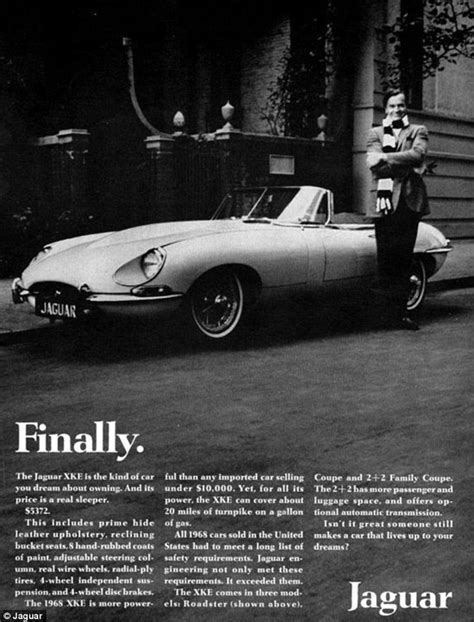 The Sexy Sixties Jaguar Ads That Even Don Couldnt Come Up With As