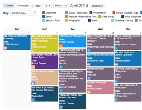 Ways To Create A Content Calendar With Tools And Templates Insight Ng