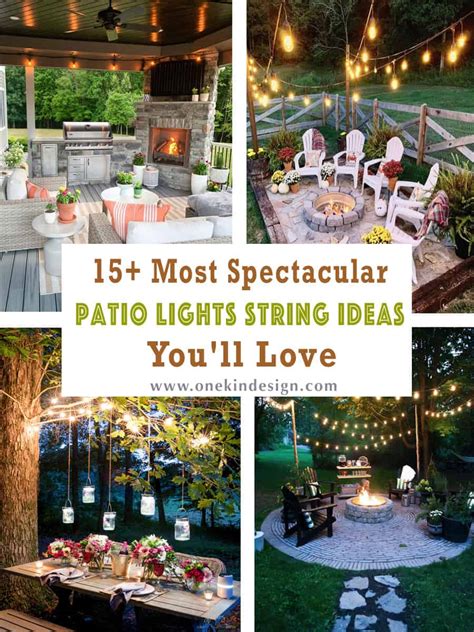 16 Brilliant Backyard Lighting Ideas To Illuminate Your 48 Off