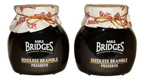 Mrs Bridges Of Scotland Set Of Jars Seedless Bramble Preserves