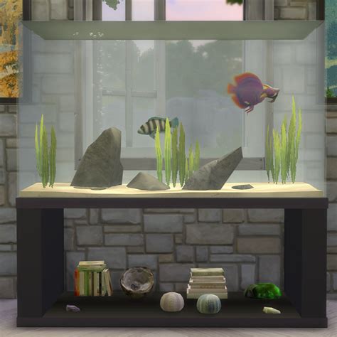 My Sims 4 Blog Fish Tanks And Sea Urchins By TheShed 11544 Hot Sex