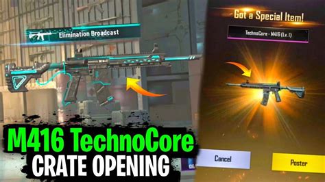 Last Day Crate Opening Technocore M Crate Opening Pubg Mobile