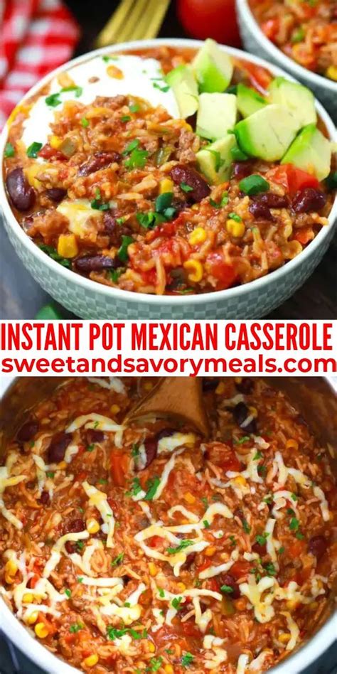 Instant Pot Mexican Casserole Video Yemek Tarifi