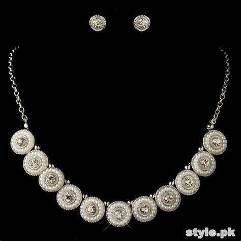 Beautiful Pearl Necklace Sets 2015 For Brides 7 Style Pk