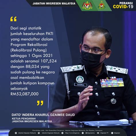 Pangkat Dalam Imigresen Malaysia Jabatan Imigresen Malaysia Buka