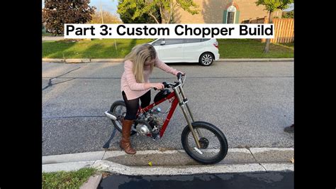 Custom West Coast Chopper Bicycle Build Part 3 YouTube