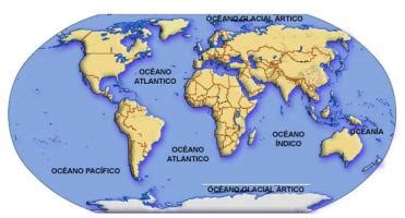 Juegos de Geografía Juego de Partes de un mapa Cerebriti