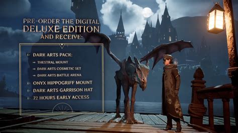 What's included in the Dark Arts Pack in Hogwarts Legacy?