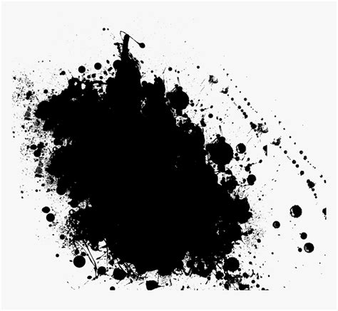 Spray Paint Splatter Blue