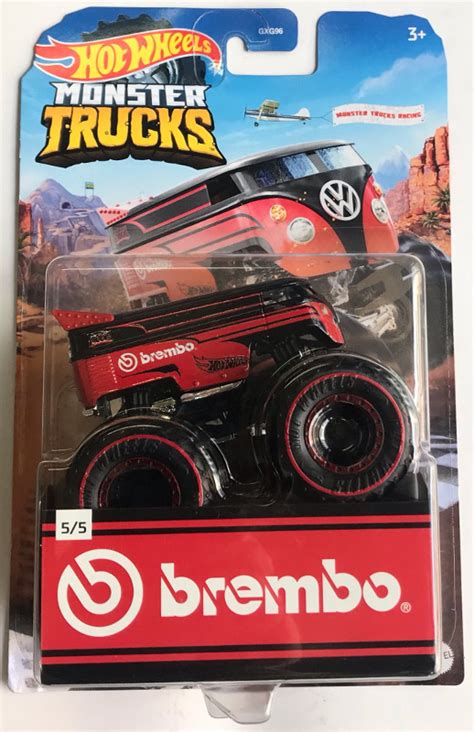 Hw Monster Trucks Brembo Vw Drag Bus Warehouse