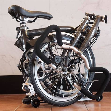 Sepeda Lipat Brompton P6r 2019 Raw Lacquer Harga Rp 21300000