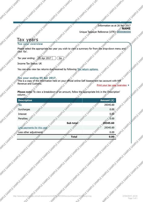 Hmrc Self Assessment