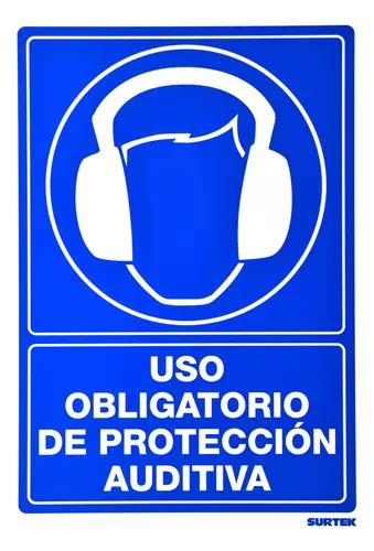 Señal Uso Obligatorio De Protección Auditiva Surtek Mercadolibre