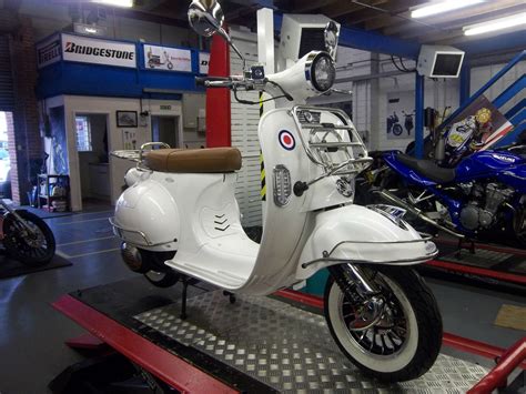 Ajs Modena Cc Scooter Vespa T Px Cc S Body Retro Mod