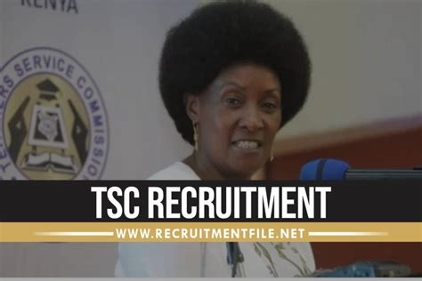 Tsc Recruitment Application Form Portal Tsc Go Ke