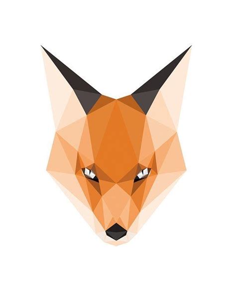 Pin by Justin István on Fox Geometric fox Geometric animals