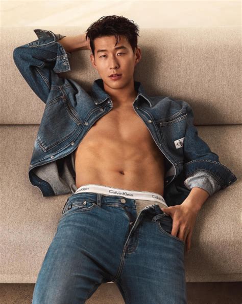 Heung Min Son Shows Off Physique After Landing Calvin Klein Role As