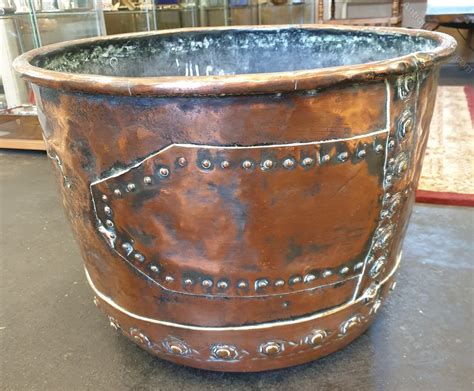 Antiques Atlas Arts And Crafts Large Copper Planter