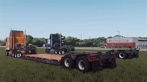 2 Axle Lowboy V2 0 FS22 Mod Farming Simulator 22 Mod