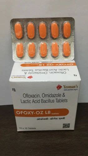 Ofloxacin Ornidazole And Lactic Acid Bacillus Tablets At Rs 370 Box In