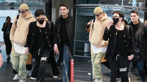 '88-line YG Ent. Friends' Lee Soo Hyuk & BIGBANG G-DRAGON Arrive in Paris Together