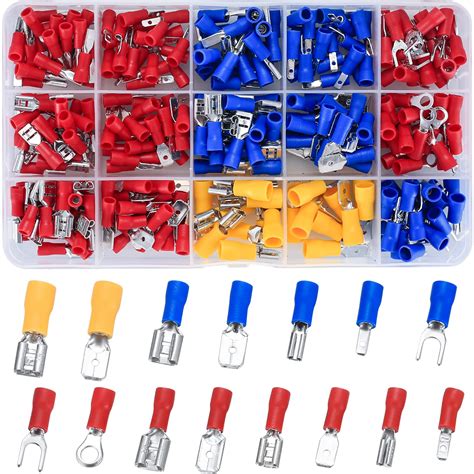 Buy Vwoqiy 280 Pcs Electrical Connectors Assorted Insulated Crimps