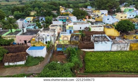 Indian Village Night Aerial View Photos and Images & Pictures ...