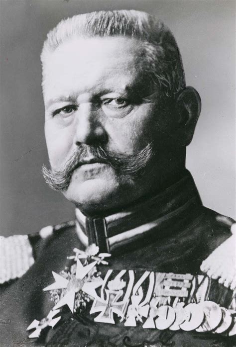 Paul Von Hindenburg Summary Britannica