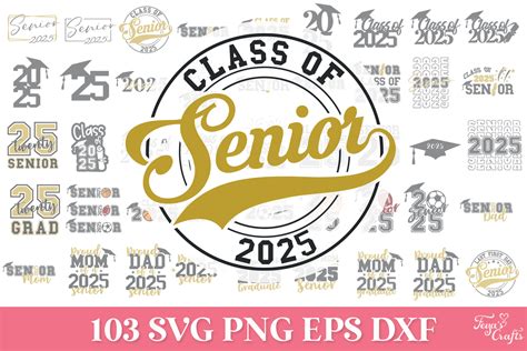 Senior Class Of Svg Bundle Graphic By Anastasia Feya Creative