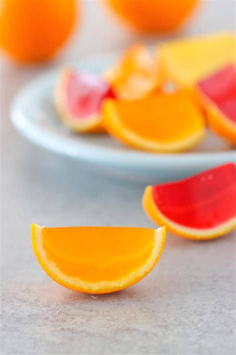 Orange Jello Slices Olgas Flavor Factory