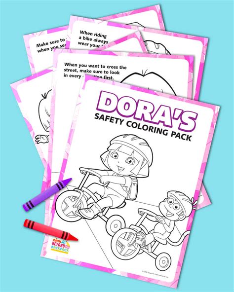 Dora The Explorer Activity Sheets – Nick Helps