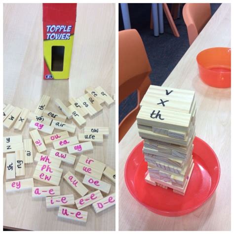 Phonics Jenga Found This Great Looking Phonics Game On Twitter When