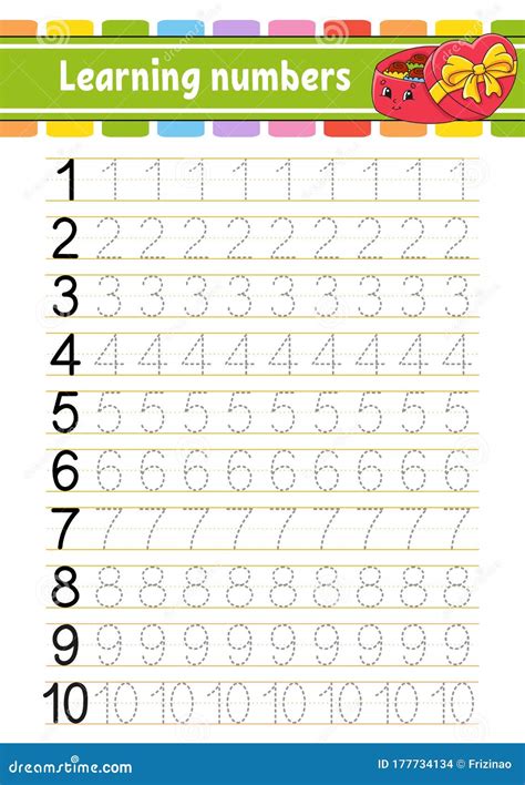 Trace And Write Numbers