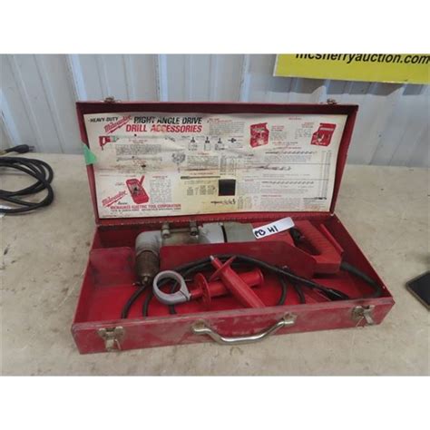 Milwaukee Right Angle Drill - McSherry Auction Service Ltd.