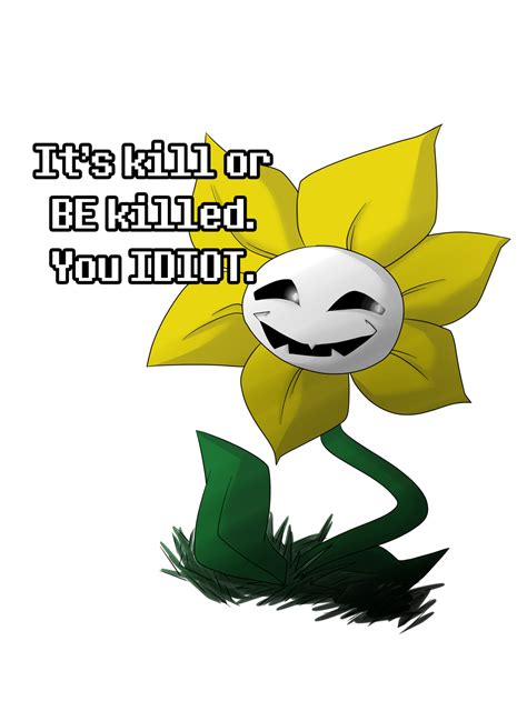 Flowey The Flower By Ragevx On Deviantart