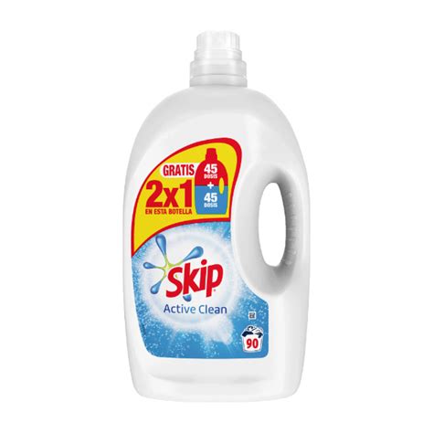 Multipromos Skip Detergente Active Clean