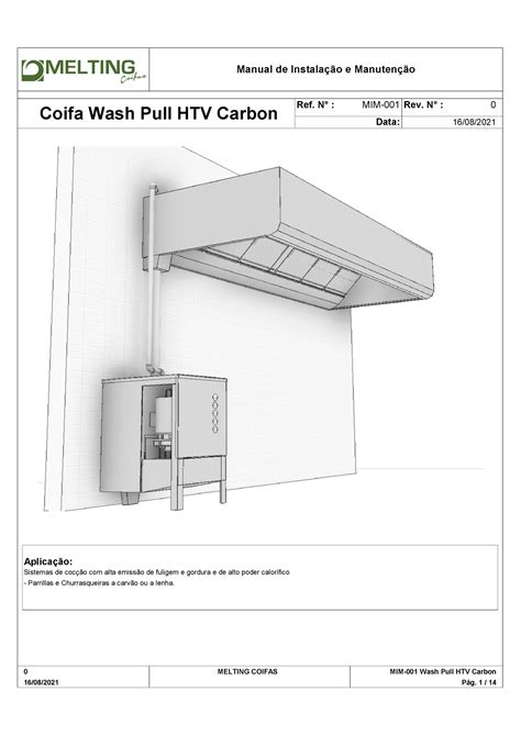 Coifa Wash Pull HTVCarbon Ref N MIM 001 Rev N 0 Data