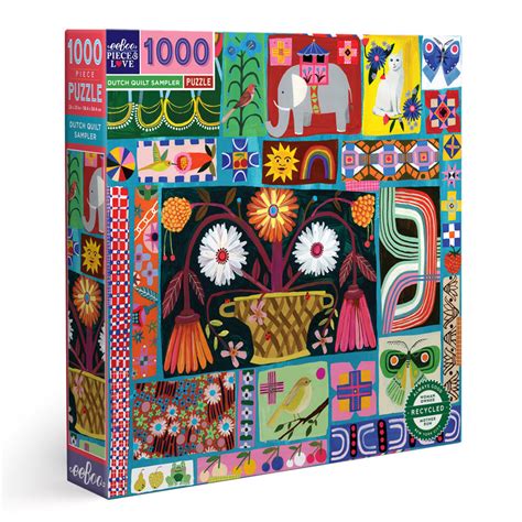 Dutch Quilt Sampler 1000 Piece Puzzle